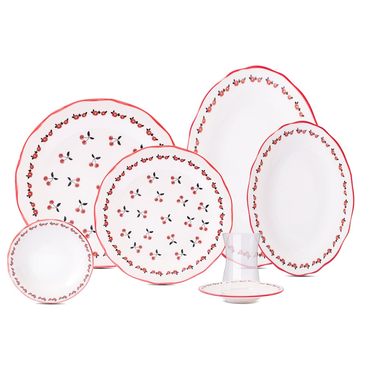 Aryıldız Gia Kahvaltı Takımı 32 Parça 6 Kişilik