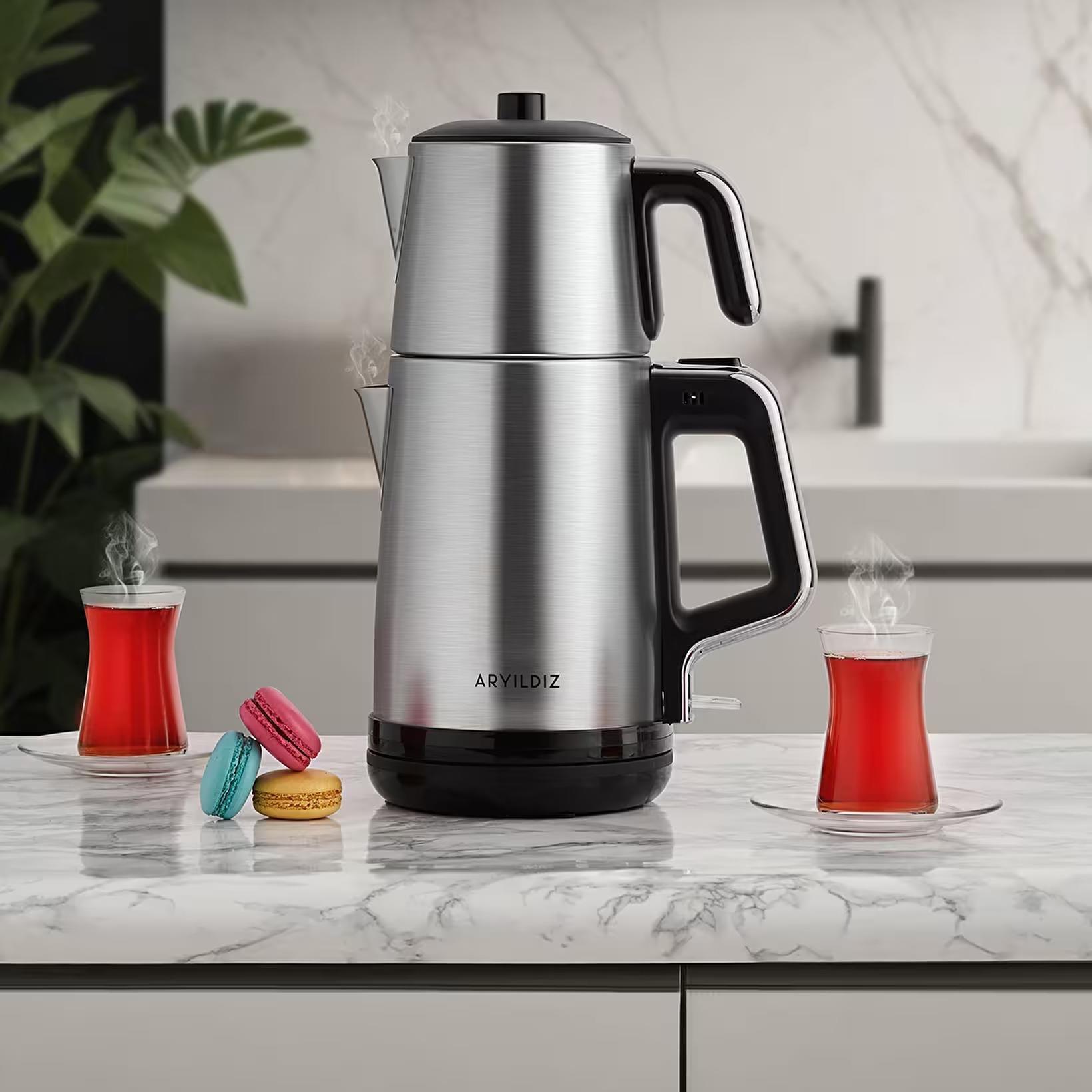 Aryıldız Tea Style Cay Makınesı Inox