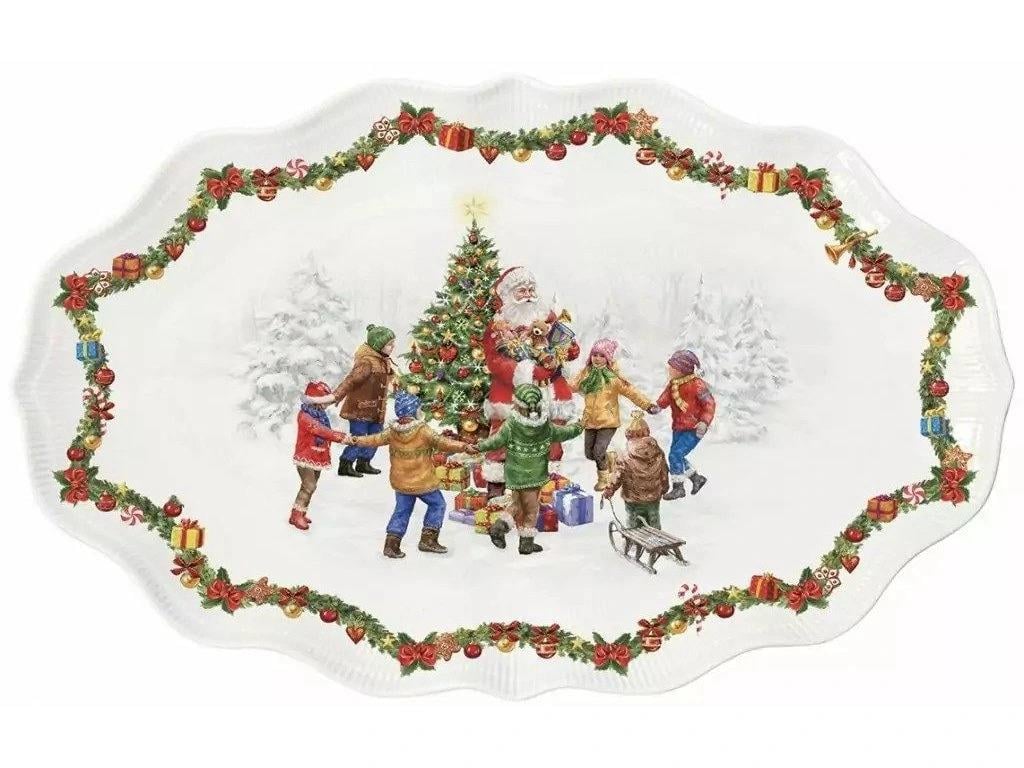 Porselen Tabak 40 x 25,5 cm