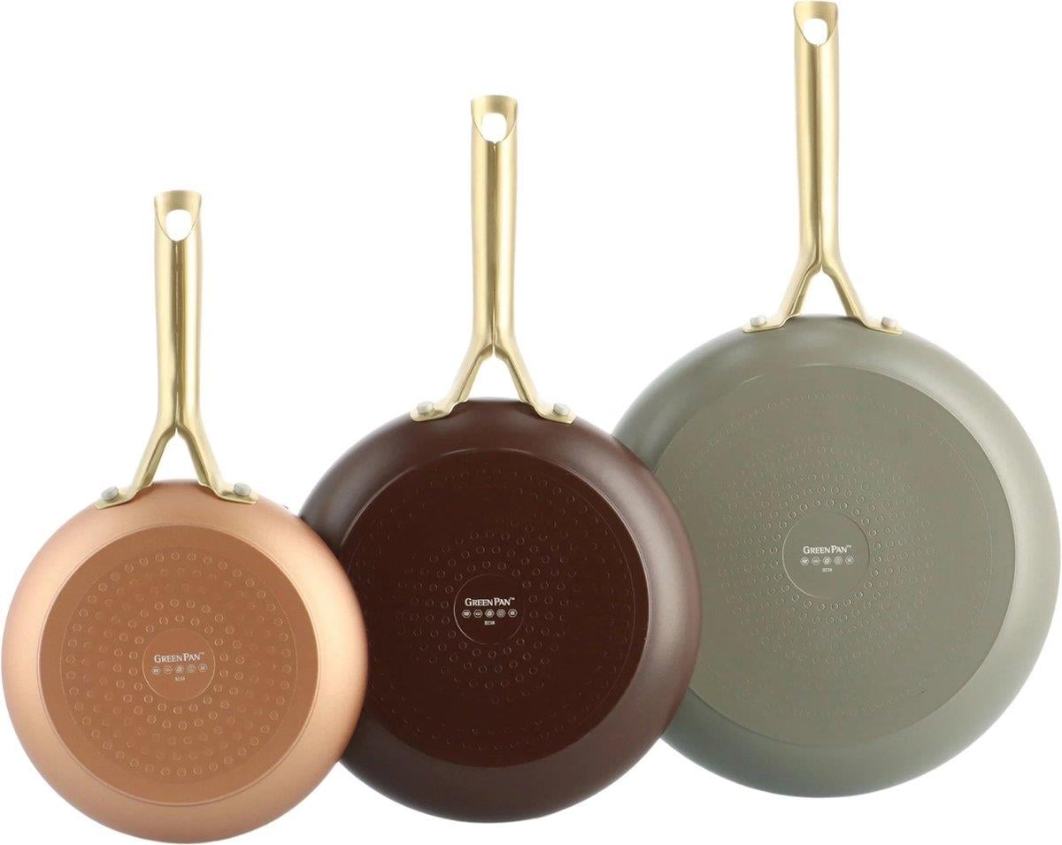 Greenpan Shades 3'Lü Tava Seti 20-24-28Cm