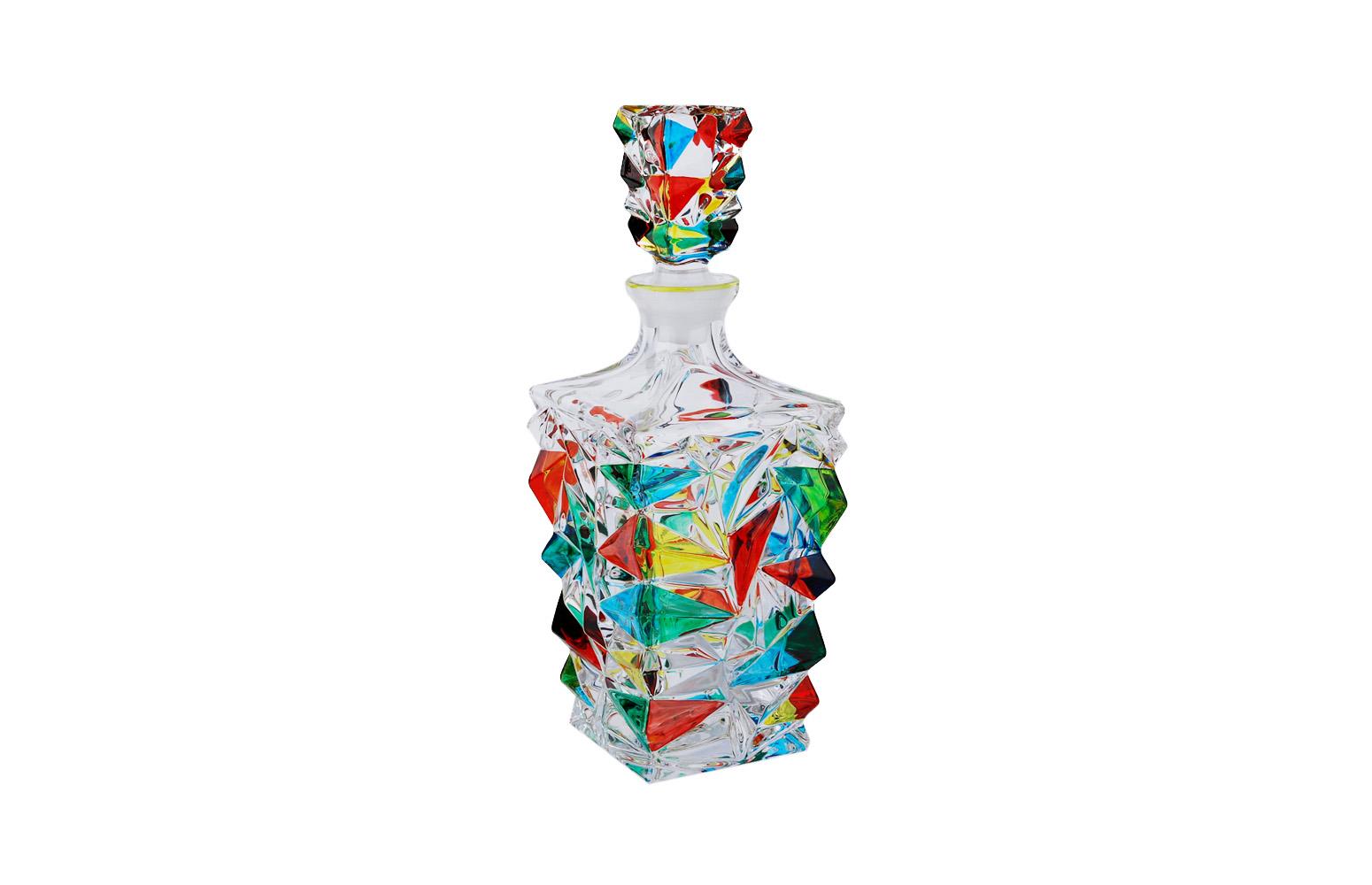 Renklı Kesme Cam Sıse 750 Ml