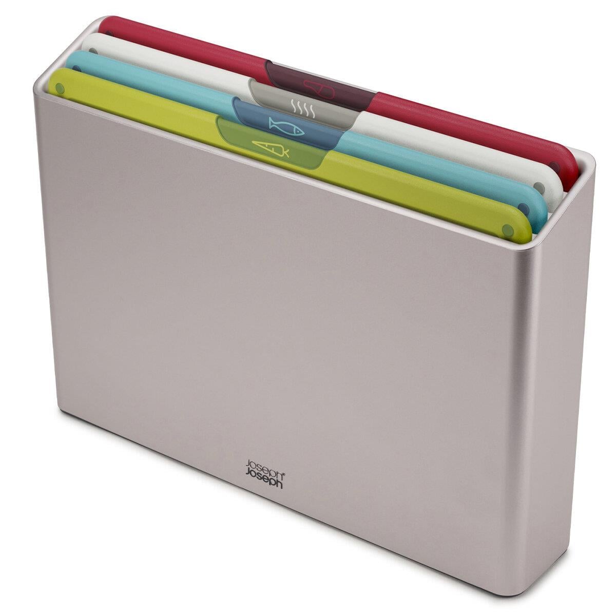 JJ Folio Icon 4 Parça Kesme Tahtası Seti Büyük (Mcolor)