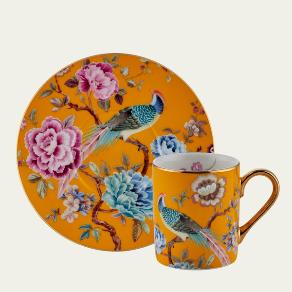 Roy King 90 cc 6'lı Kahve Fincanı Sarı