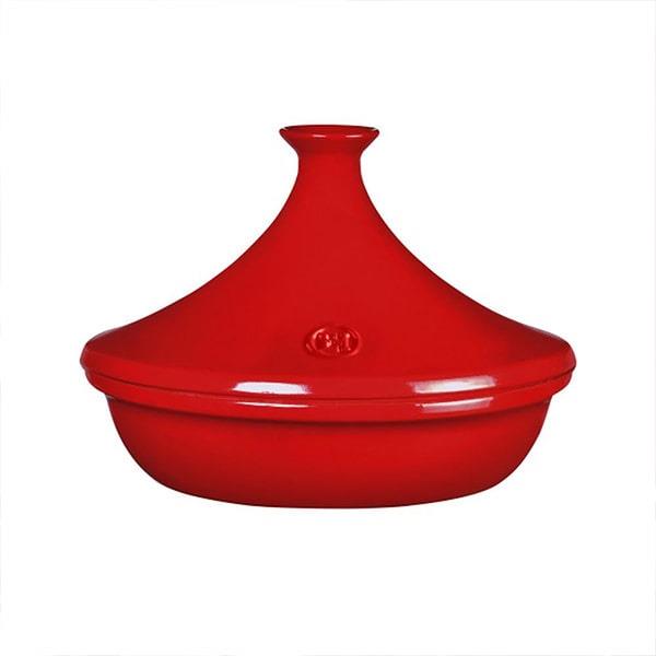 Emile Henry Ateşe Dayanıklı Tajin 27 cm 3 Lt Kırmızı