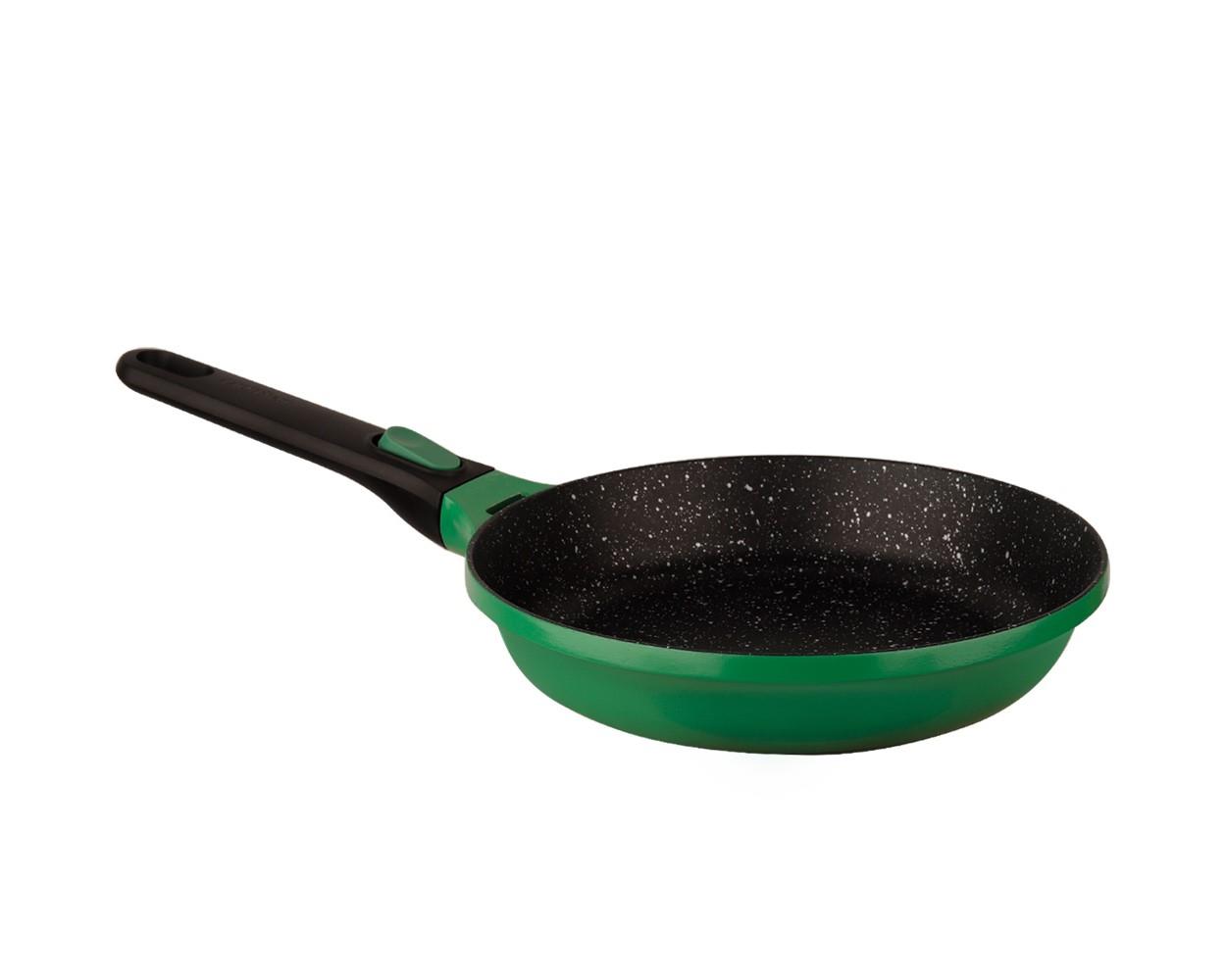 Gem Stay Cool Çıkarılabilir saplı Tava Açık Yeşil 24 Cm