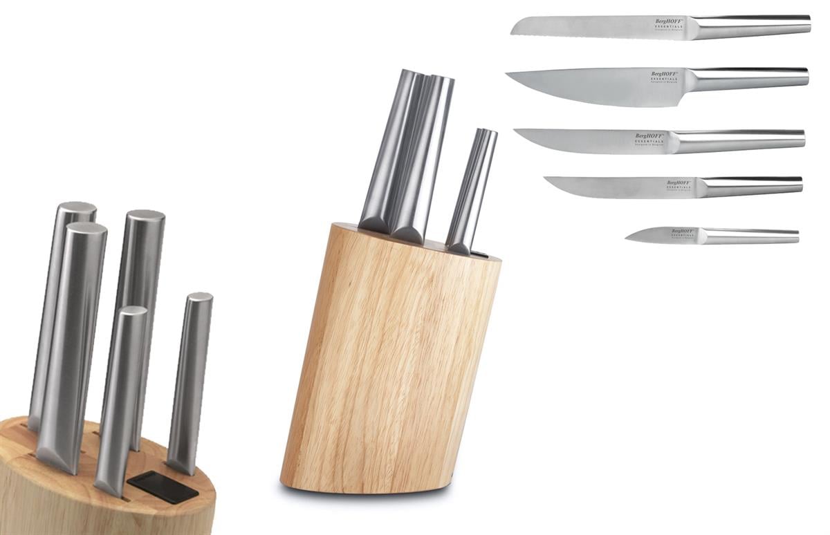 Berghoff Essentials 6 Parça Bloklu Bıçak Seti