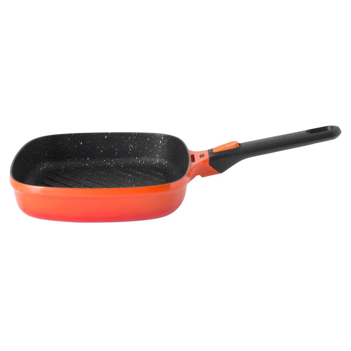 Berghoff Gem Çıkarılabilir Saplı Stay Cool Izgara Tava Turuncu 24 Cm
