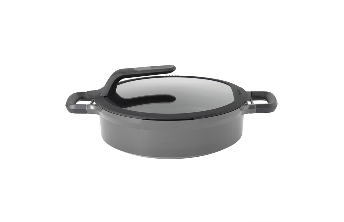 Berghoff Gem Stay Cool Pilav Tenceresi Gri 28 Cm