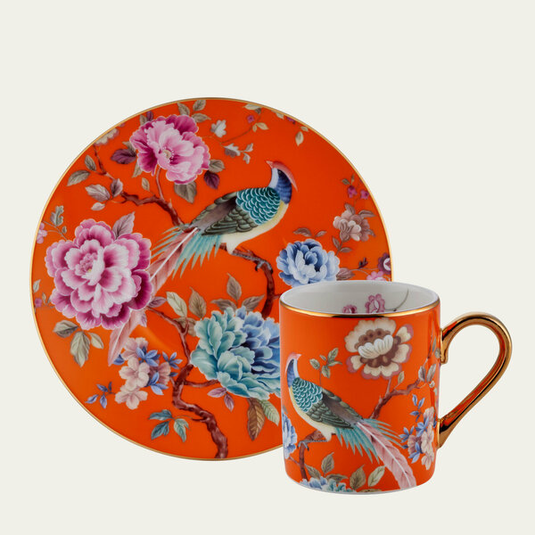 Roy King 90 cc 6'lı Kahve Fincanı Turuncu