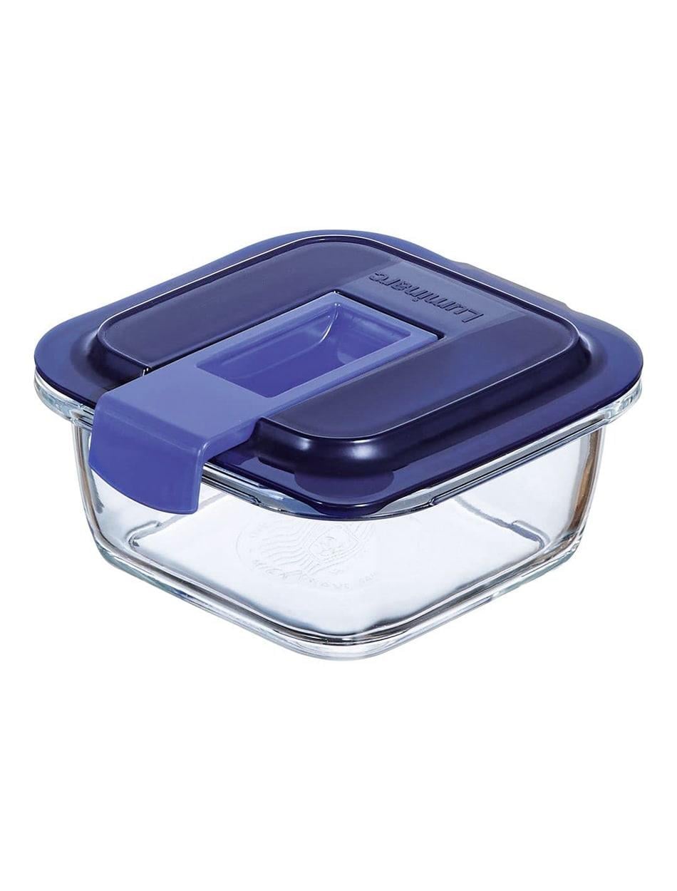 Luminarc Temp Easy Box Kare 38 cc Mavi Kapak