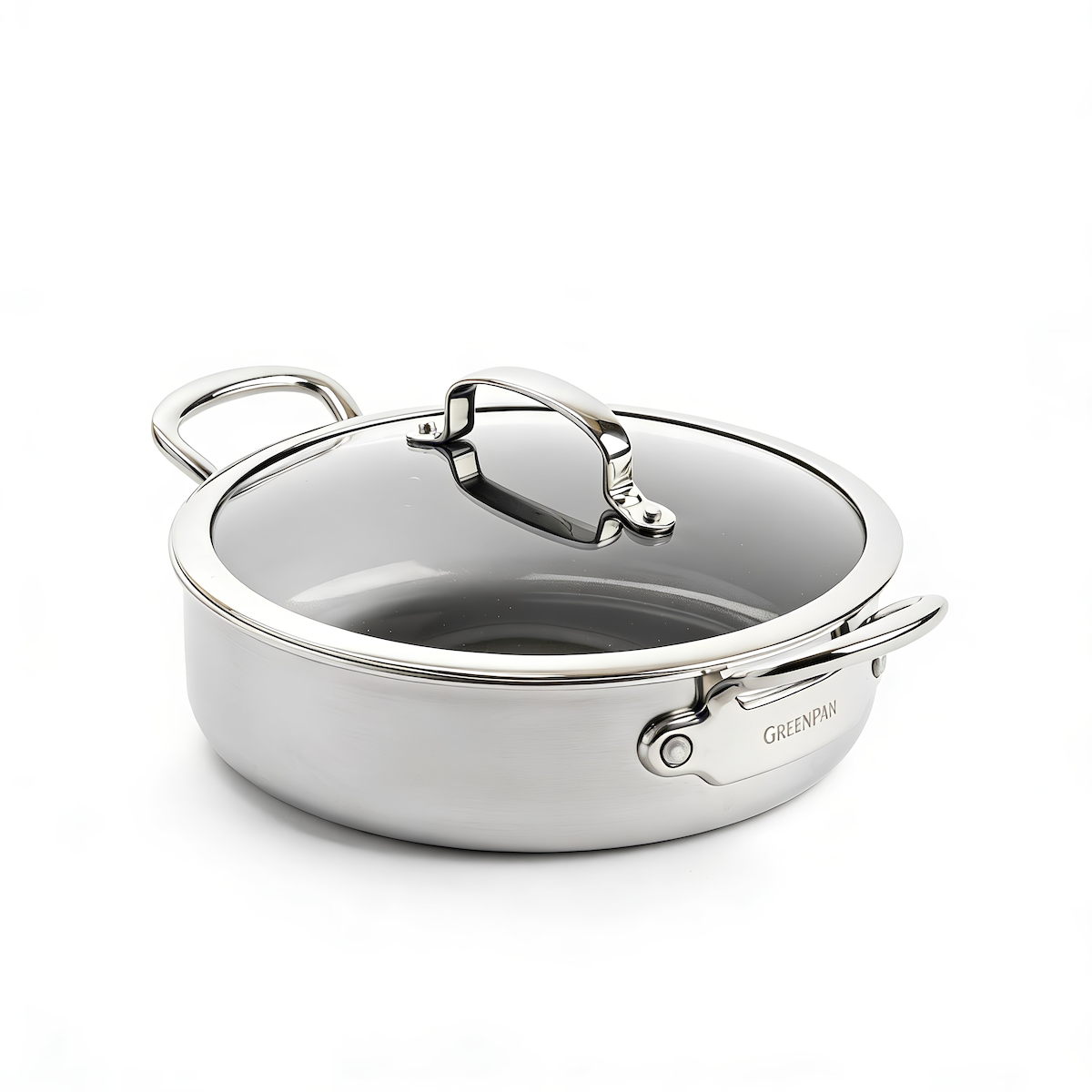 Greenpan Premiere 26 Cm Basık Tencere 3,8 Lt