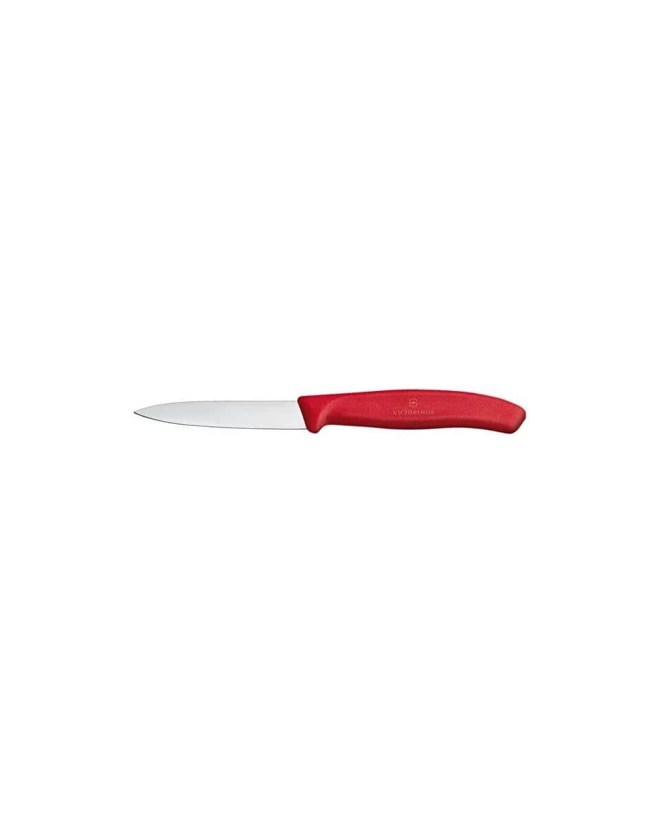 Victorinox Soyma Bıçağı 8 cm Sivri Kırmızı Eos