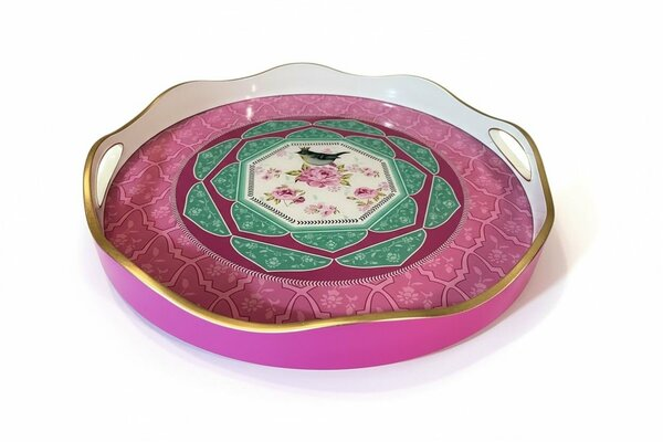 Roy King Yuvarlak Tepsi 40x8