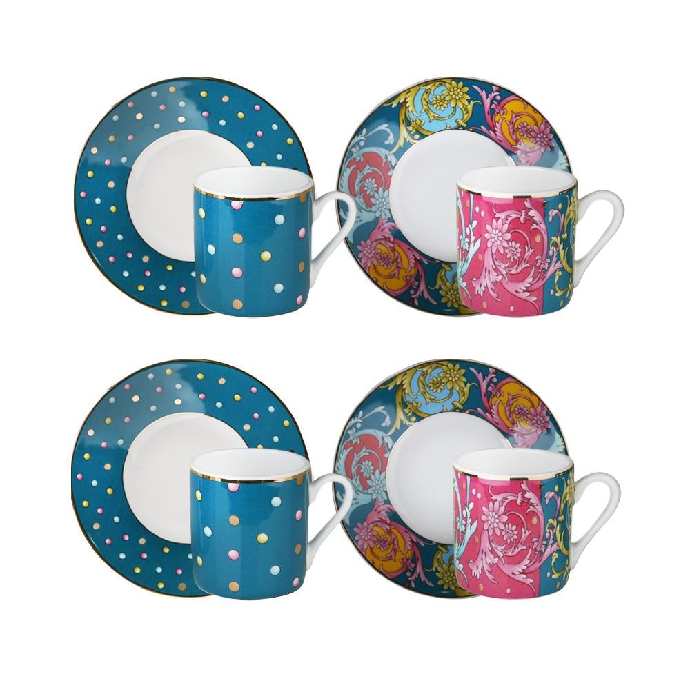 Estelle Bone 4Lu Kahve Fıncanı Setı