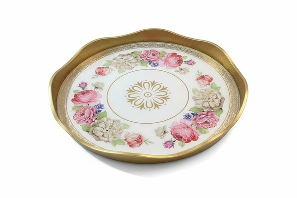 Roy King Yuvarlak Tepsi 40x9