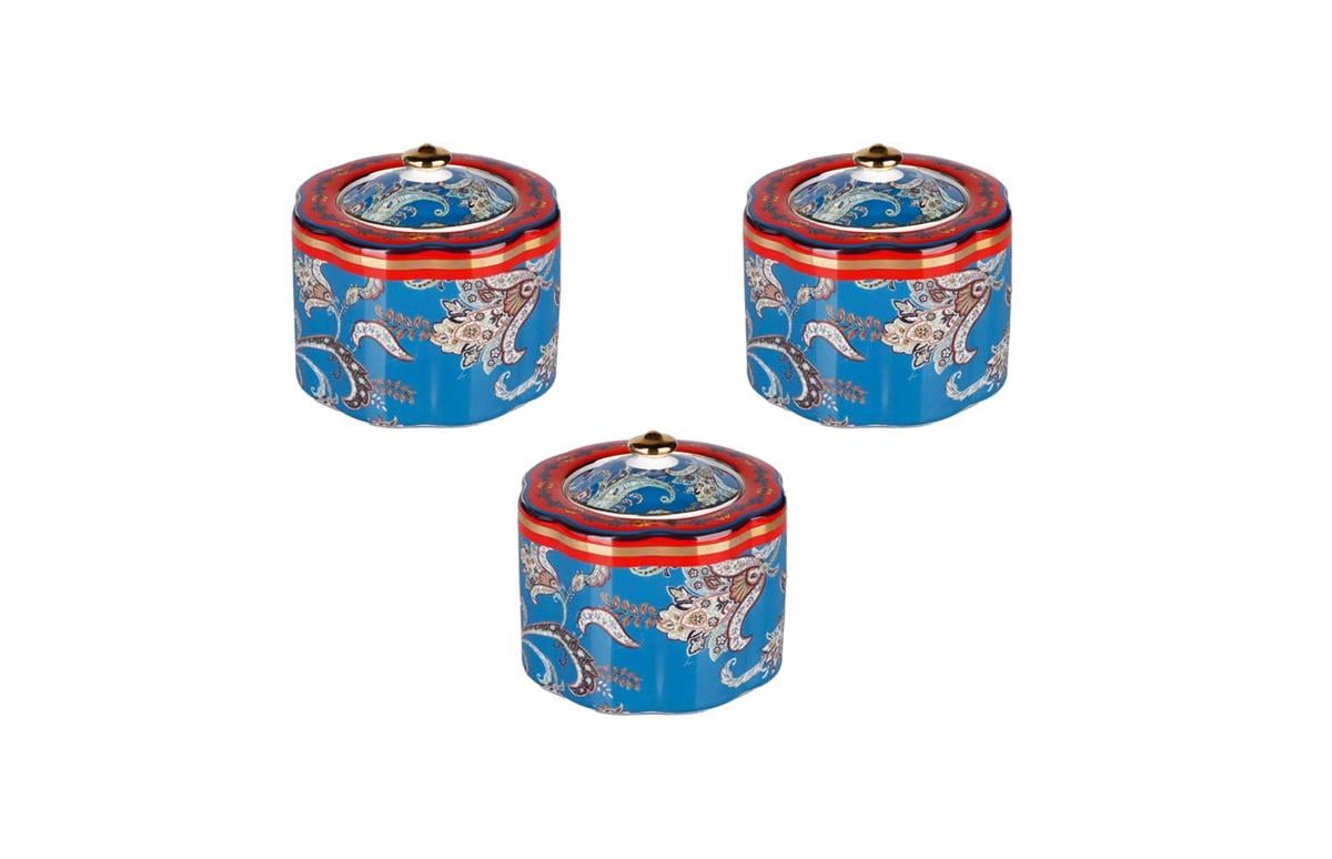 Frances Bone 3'lü Kc Kavanoz Seti