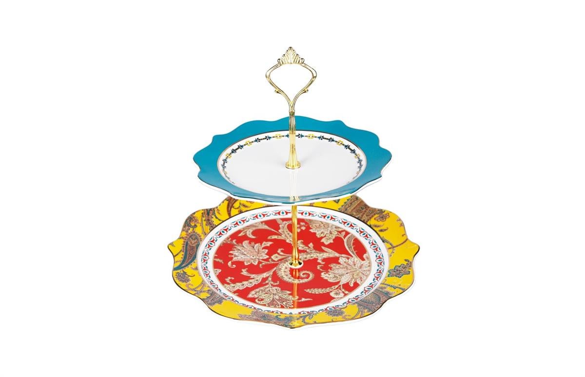 Frances Bone İki Katlı Kek Standı