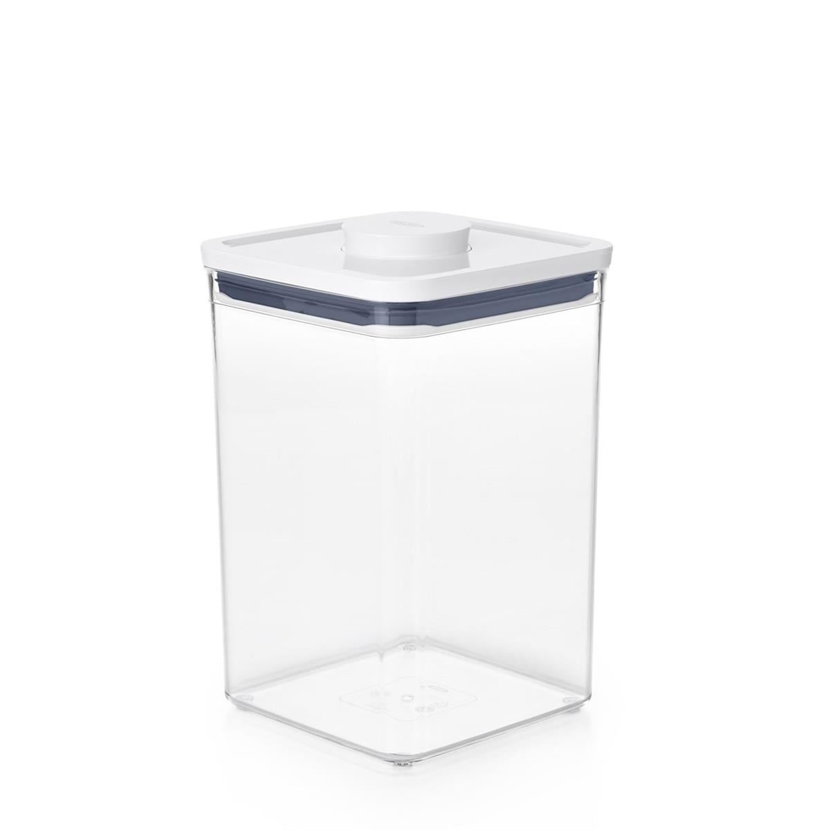 Oxo Pop Container Saklama Kabı Büyük/Orta Boy Kare 4,2 Lt