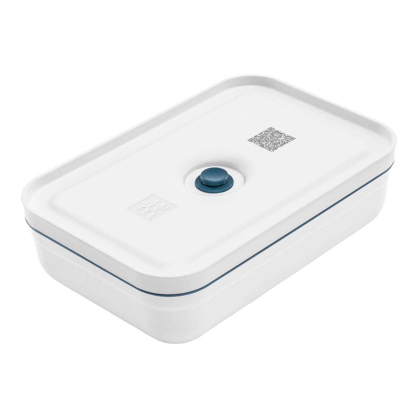 Zwilling Fresh & Save Vakumlu Yemek Taşıma Kabı L Düz Plastik Beyaz-Akdeniz Mavisi