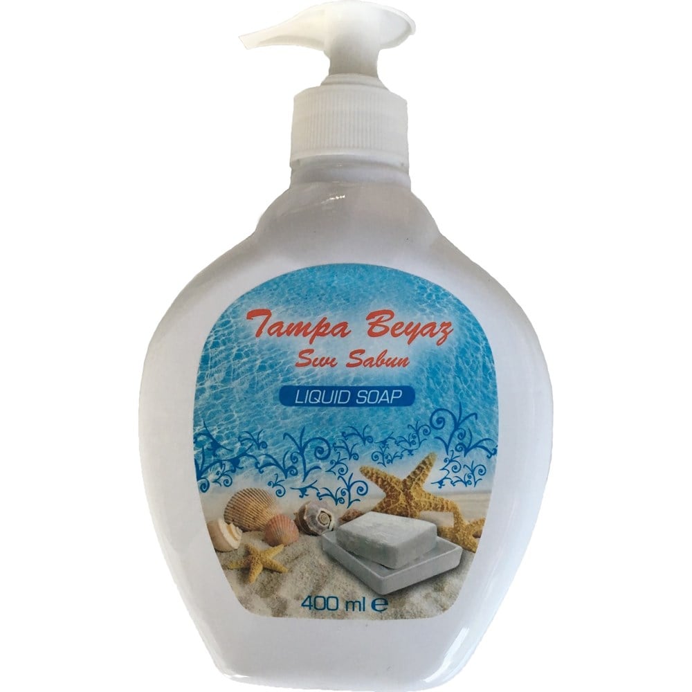 TAMPA BEYAZ SIVI EL SABUNU 400ml BEYAZ SABUN PARFÜMLÜ