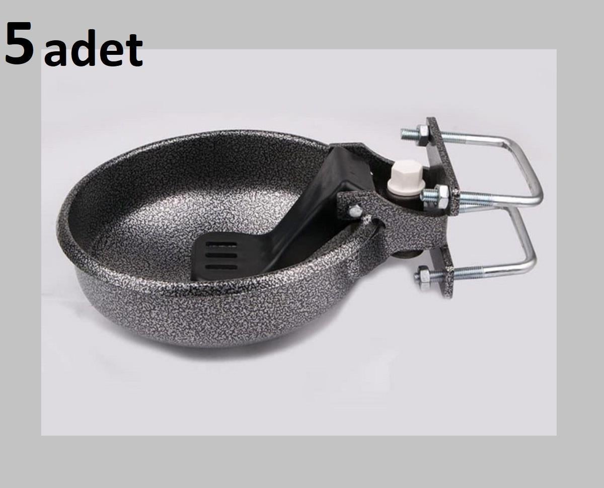 10 adet ÇELİK METAL HAYVAN SULUĞU 3 Litre