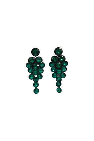 Swarovski Emerald Küpe