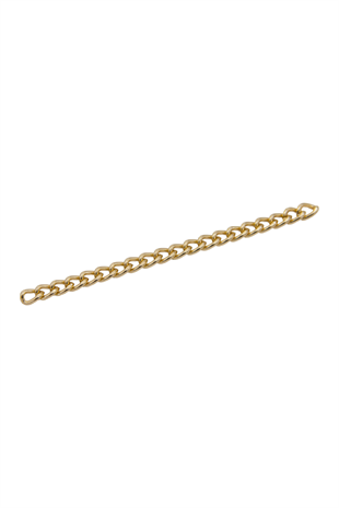 Altın Kaplama Alüminyum Zincir 3x1 mm