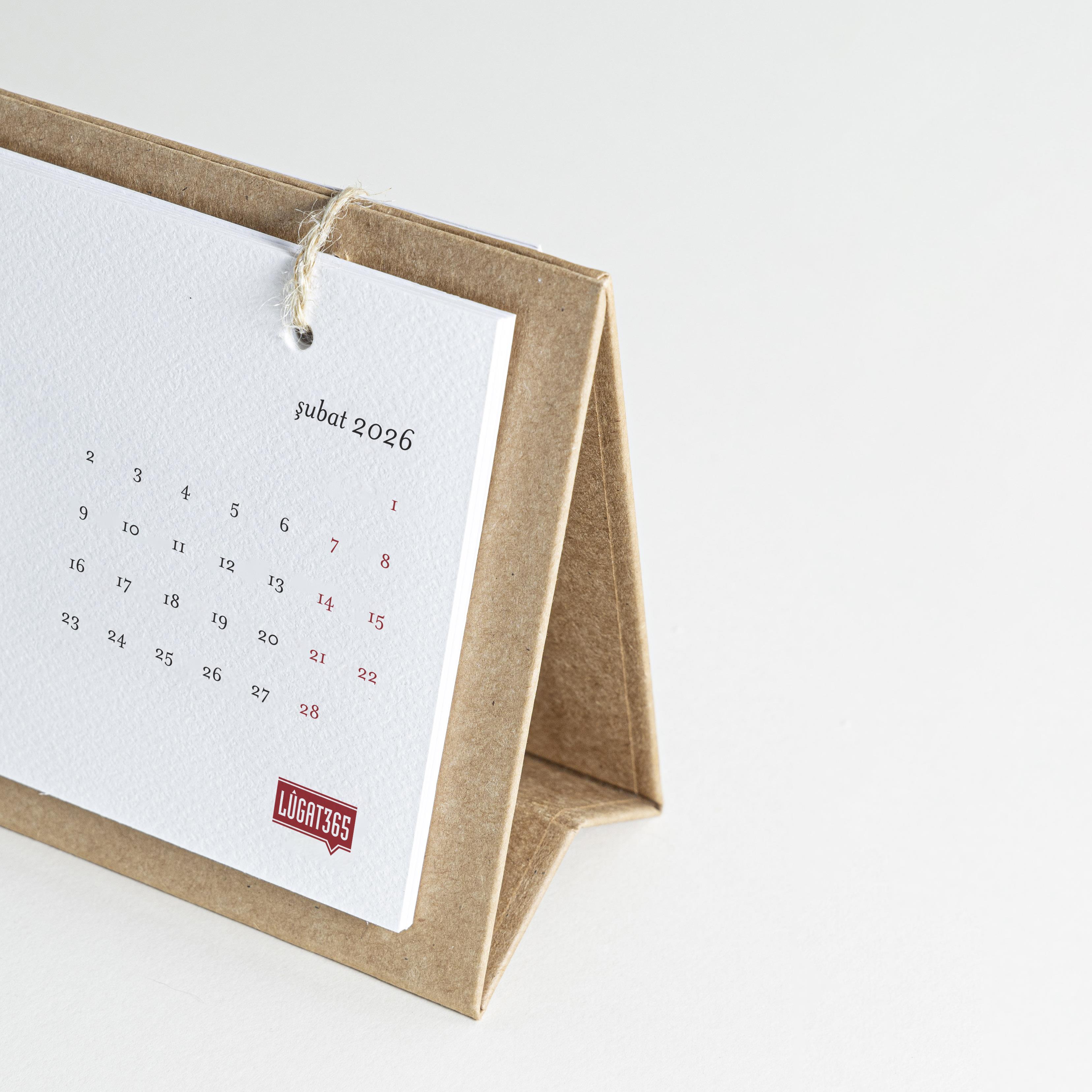 2026 Güzel Kelimeler Takvimi