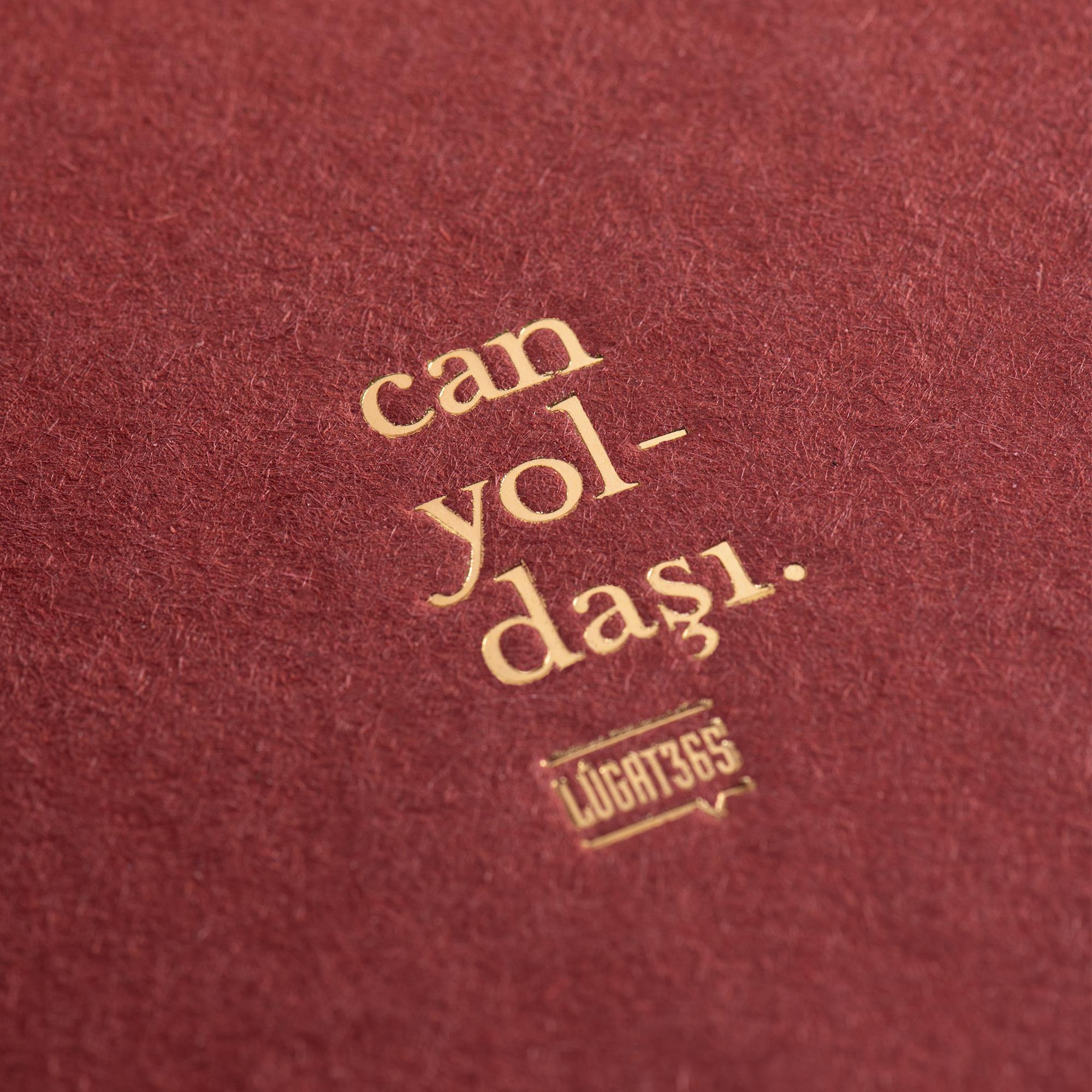 Can Yoldaşı Sert Kapaklı Defter | Lûgat365 x Karatis
