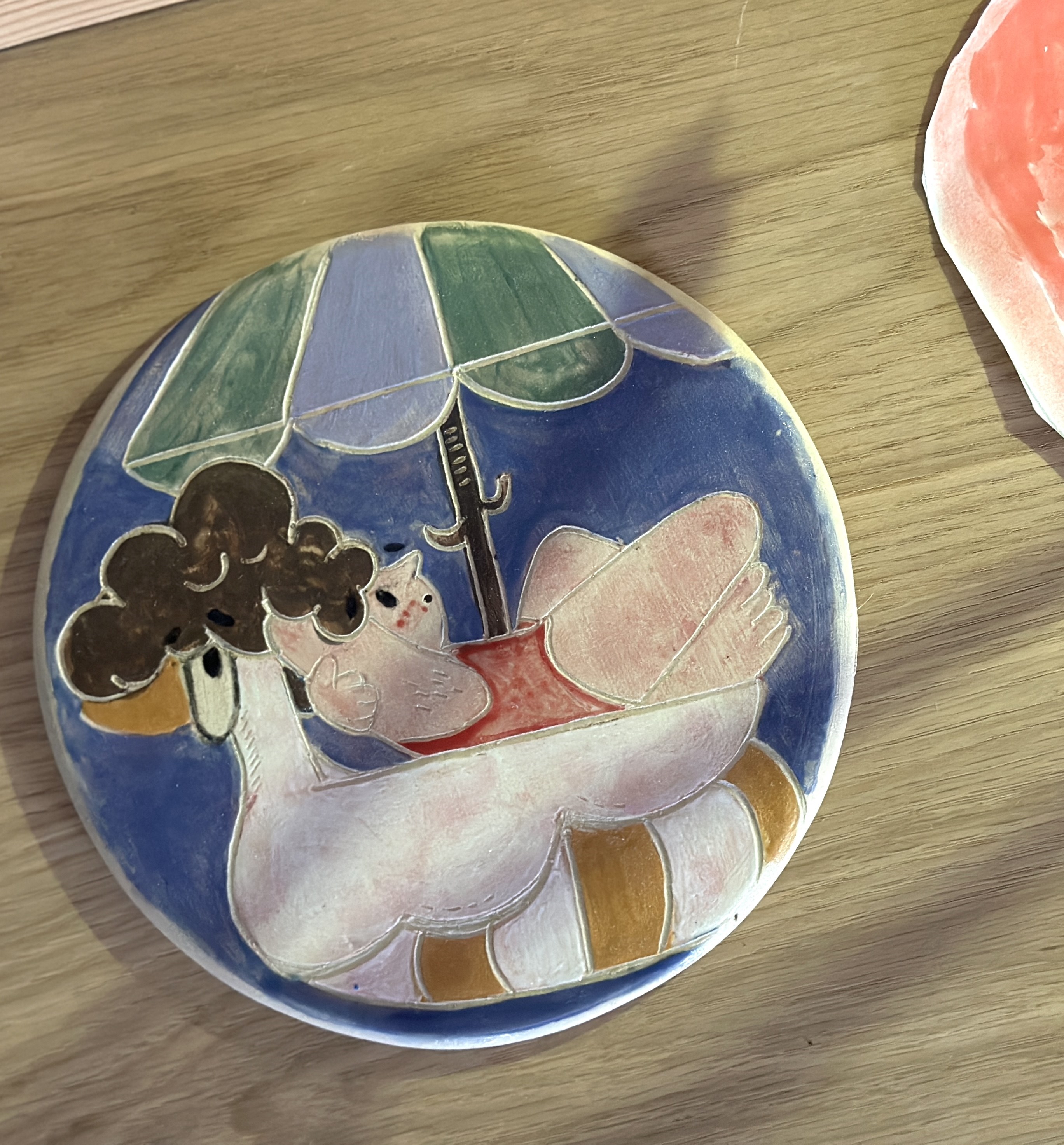 Tip Ceramic | Büyük Boy Altlık - Güneş
