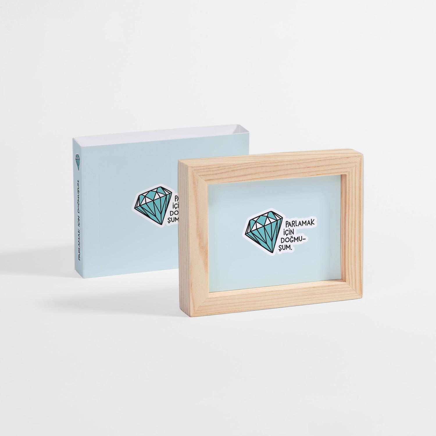 Parlamak İçin Doğmuşum Minik Çerçeve