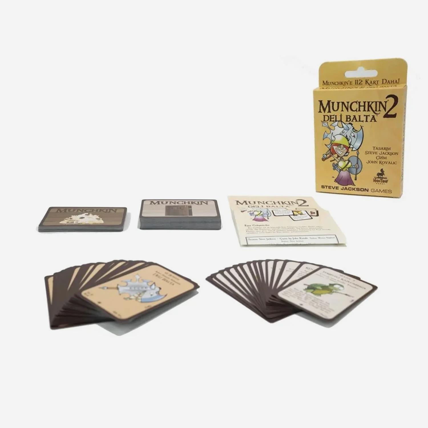 Munchkin 2 Deli Balta (Ek Paket)