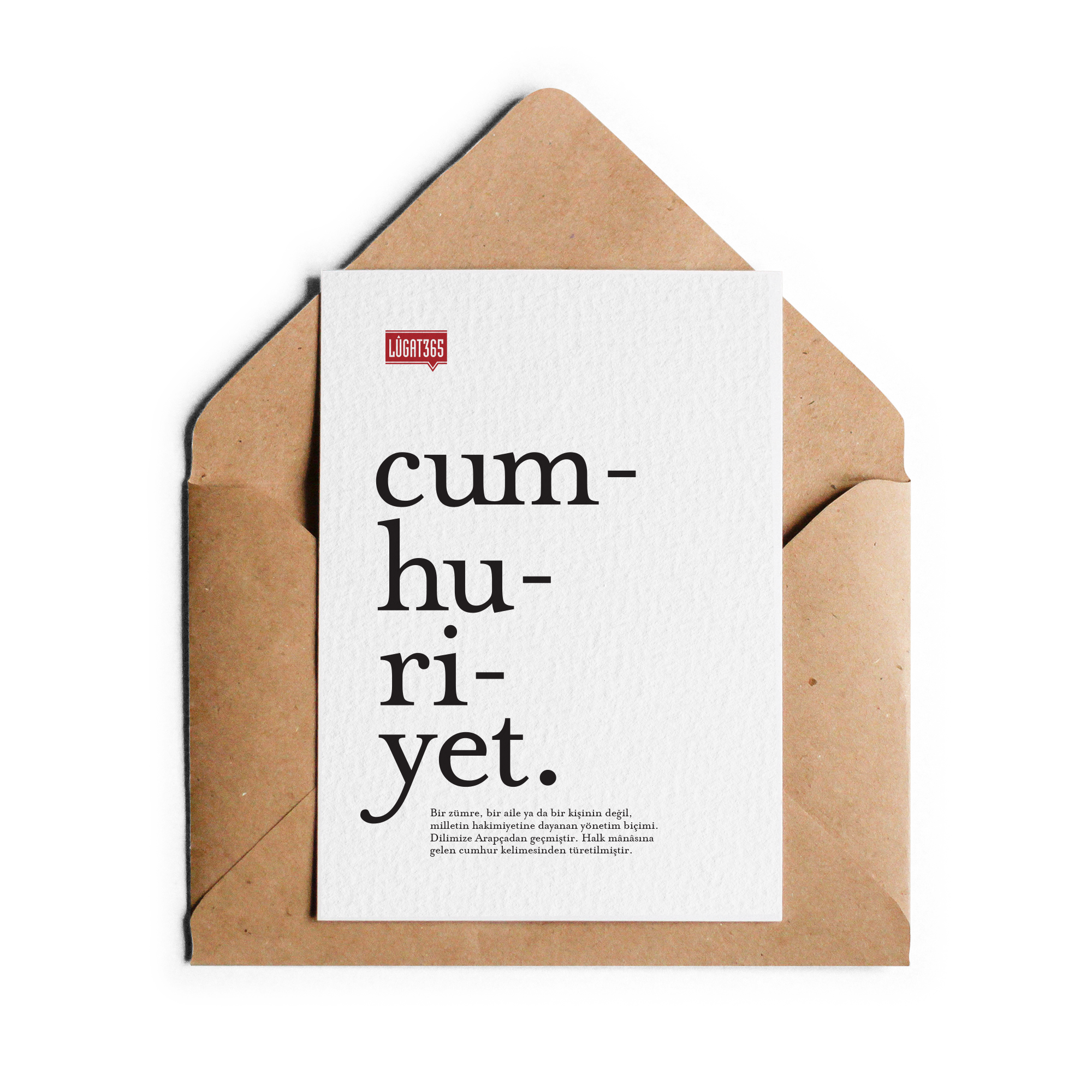 Lûgat365Cumhuriyet Kartpostal