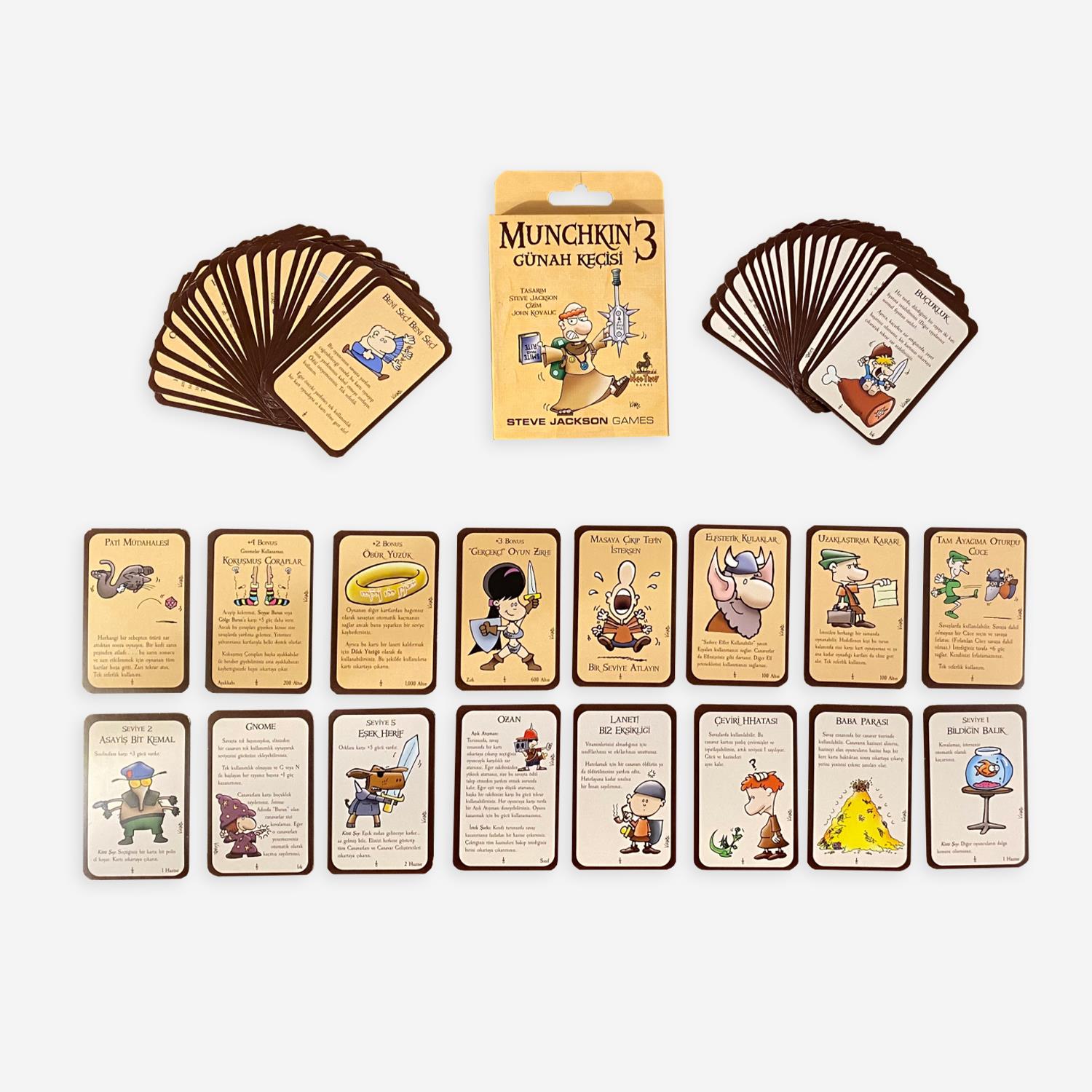 Munchkin 3 Günah Keçisi (Ek Paket)