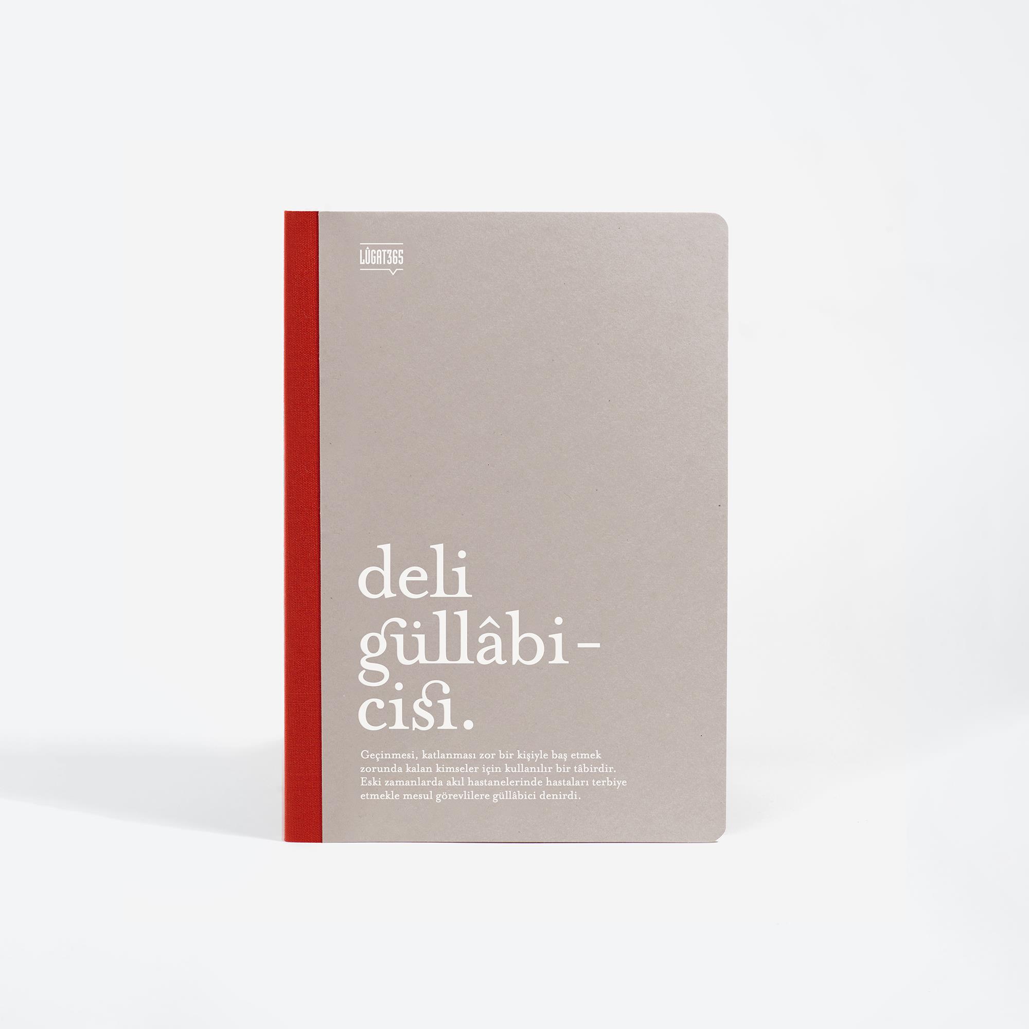 Deli Güllâbicisi Defter | Lûgat365 x Karatis