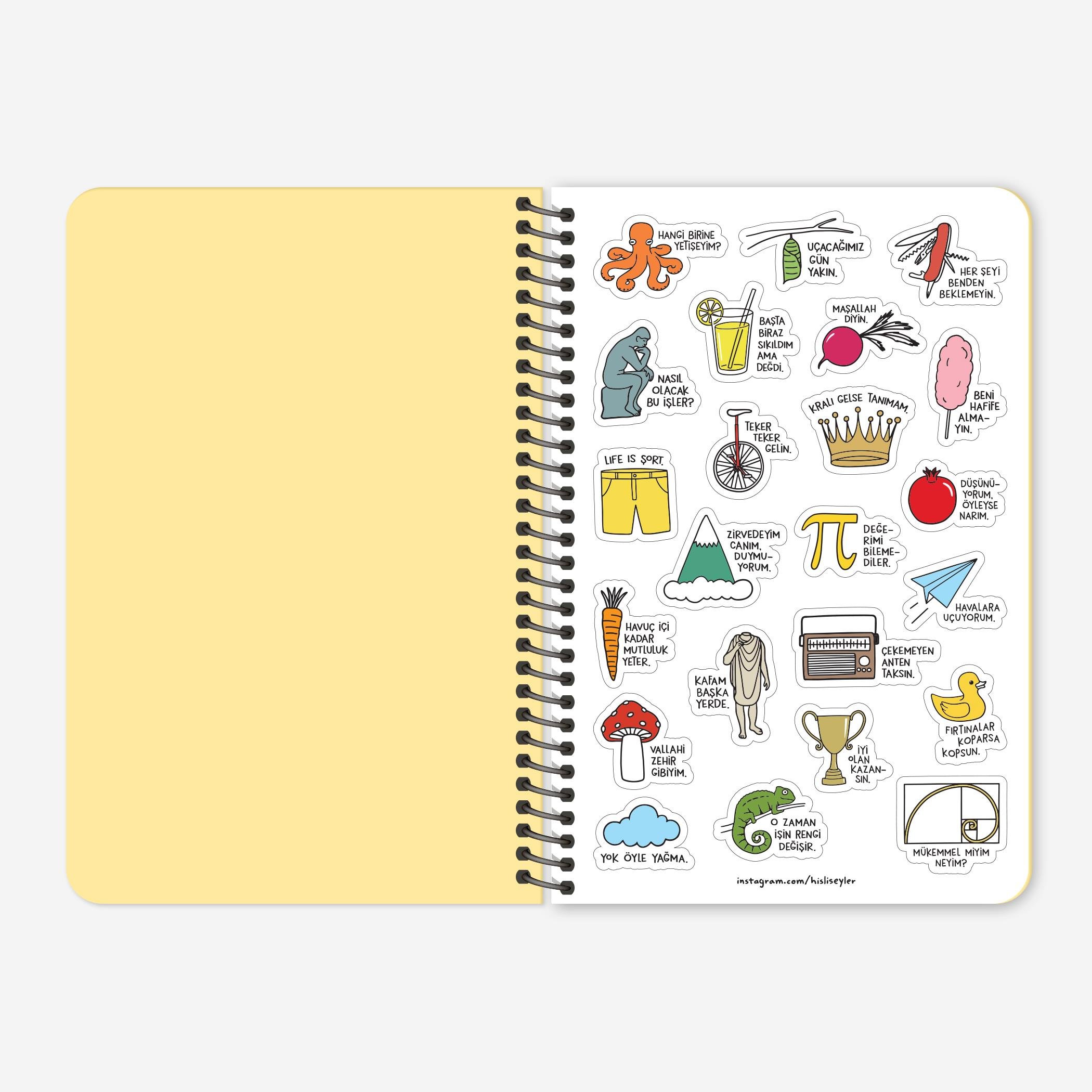 Sığmıyorum Dünyaya 2026 Haftalık Ajanda