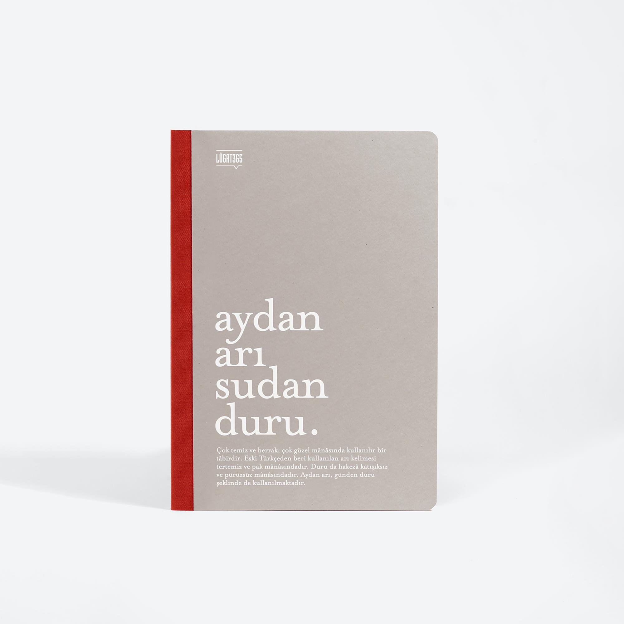 Aydan Arı Sudan Duru Defter | Lûgat365 x Karatis