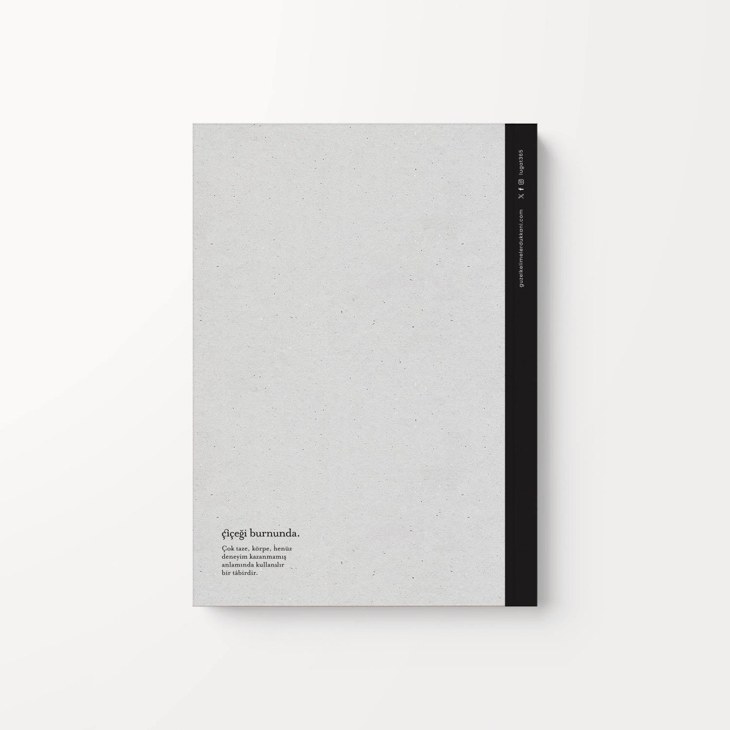 Çiçeği Burnunda Defter