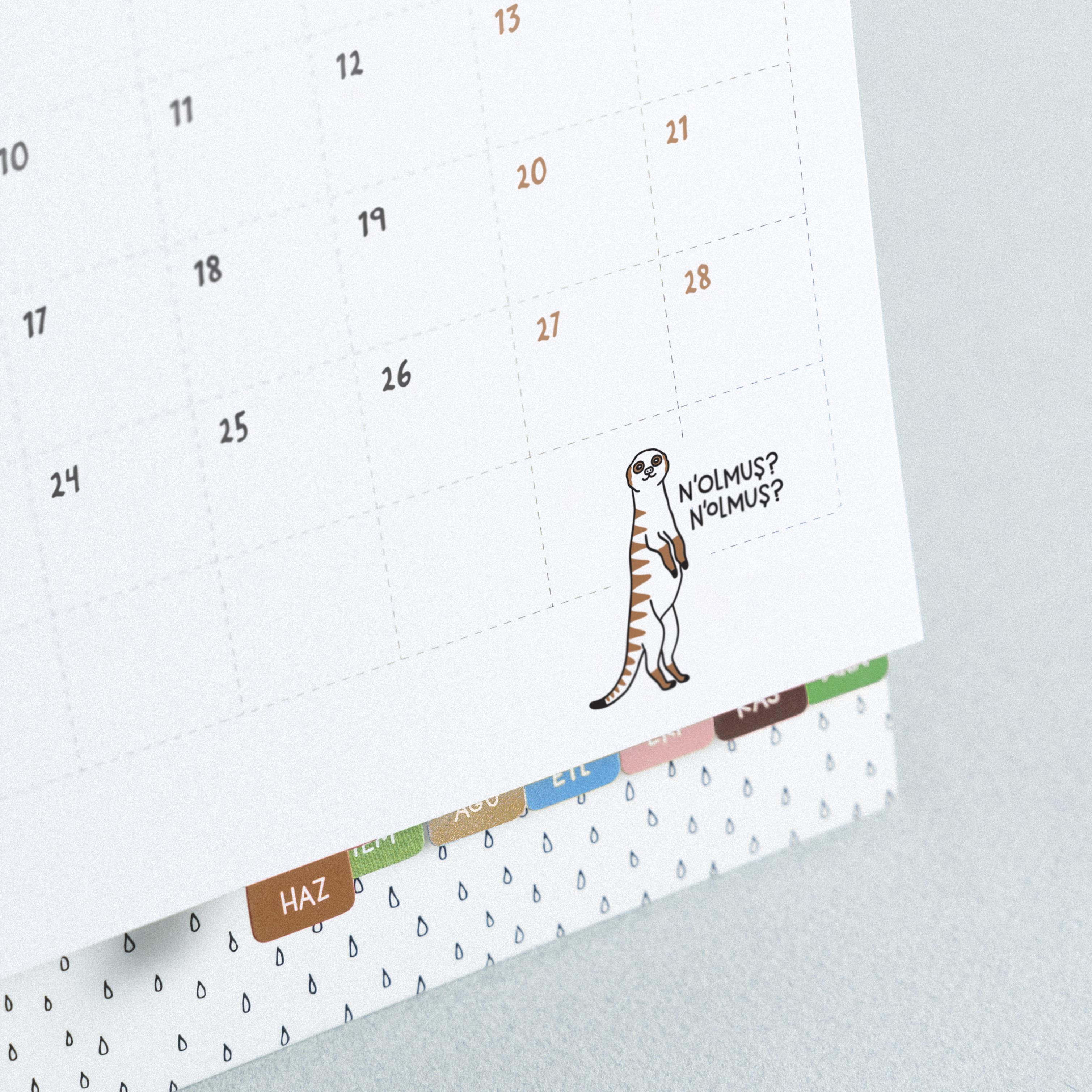 2026 Hisli Şeyler Takvimi