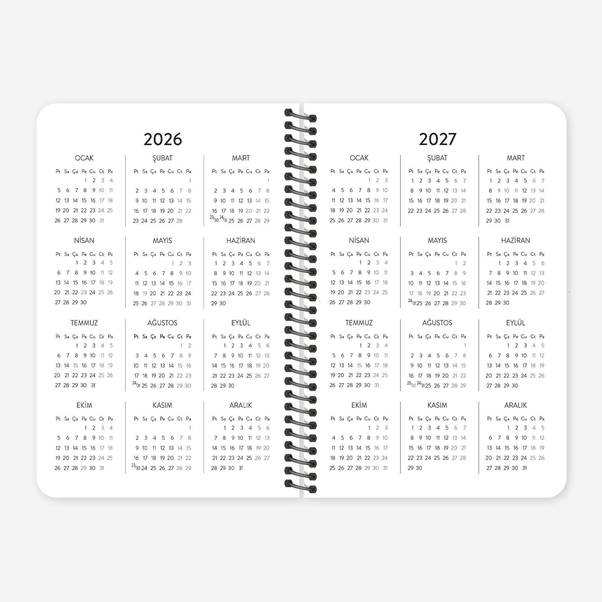 Bana Hava Hoş 2026 Haftalık Ajanda