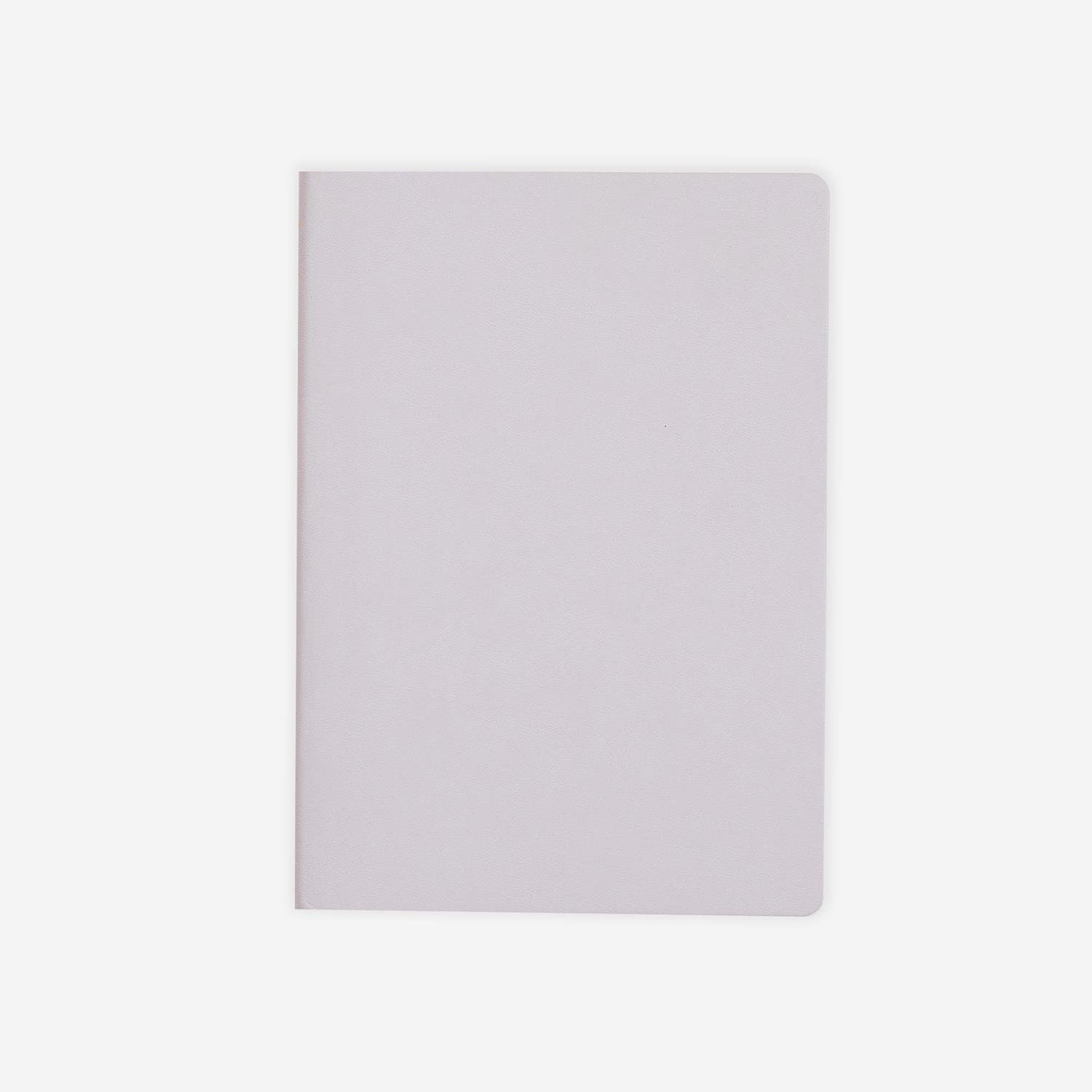 Karatis | Orta Boy Dolmakalem Defteri – Gri Vegan Deri 