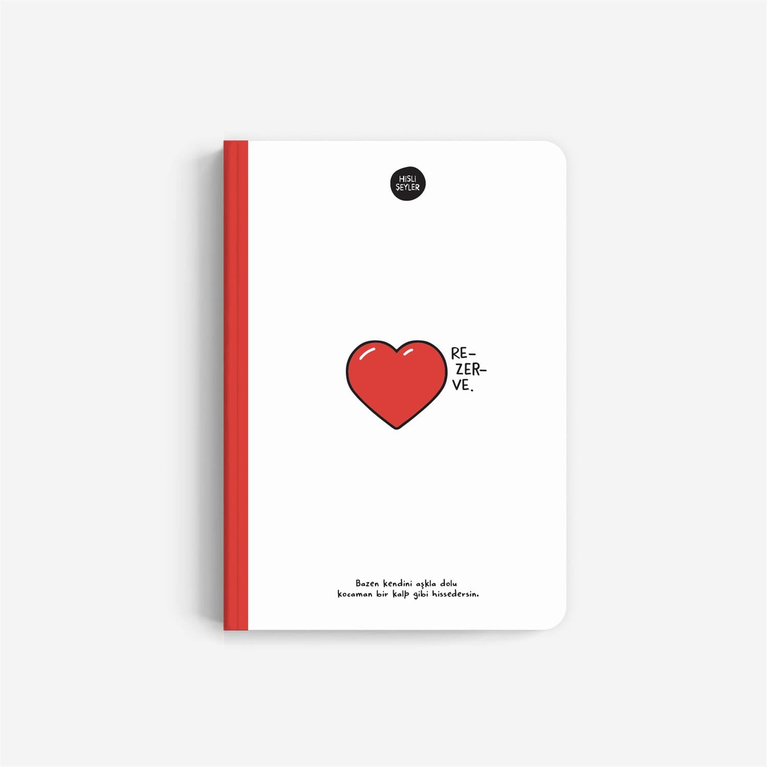 Rezerve Sert Kapaklı Defter