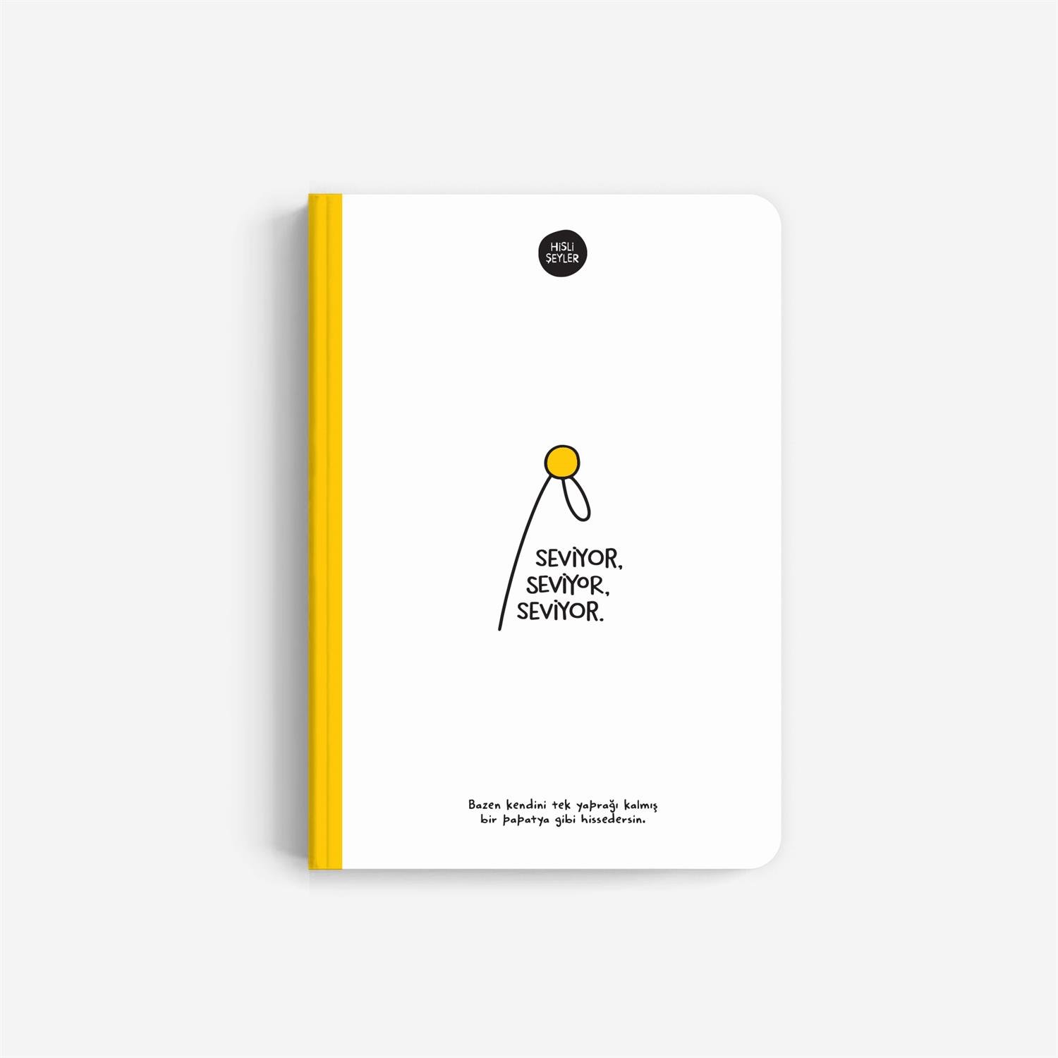 Seviyor Sert Kapaklı Defter