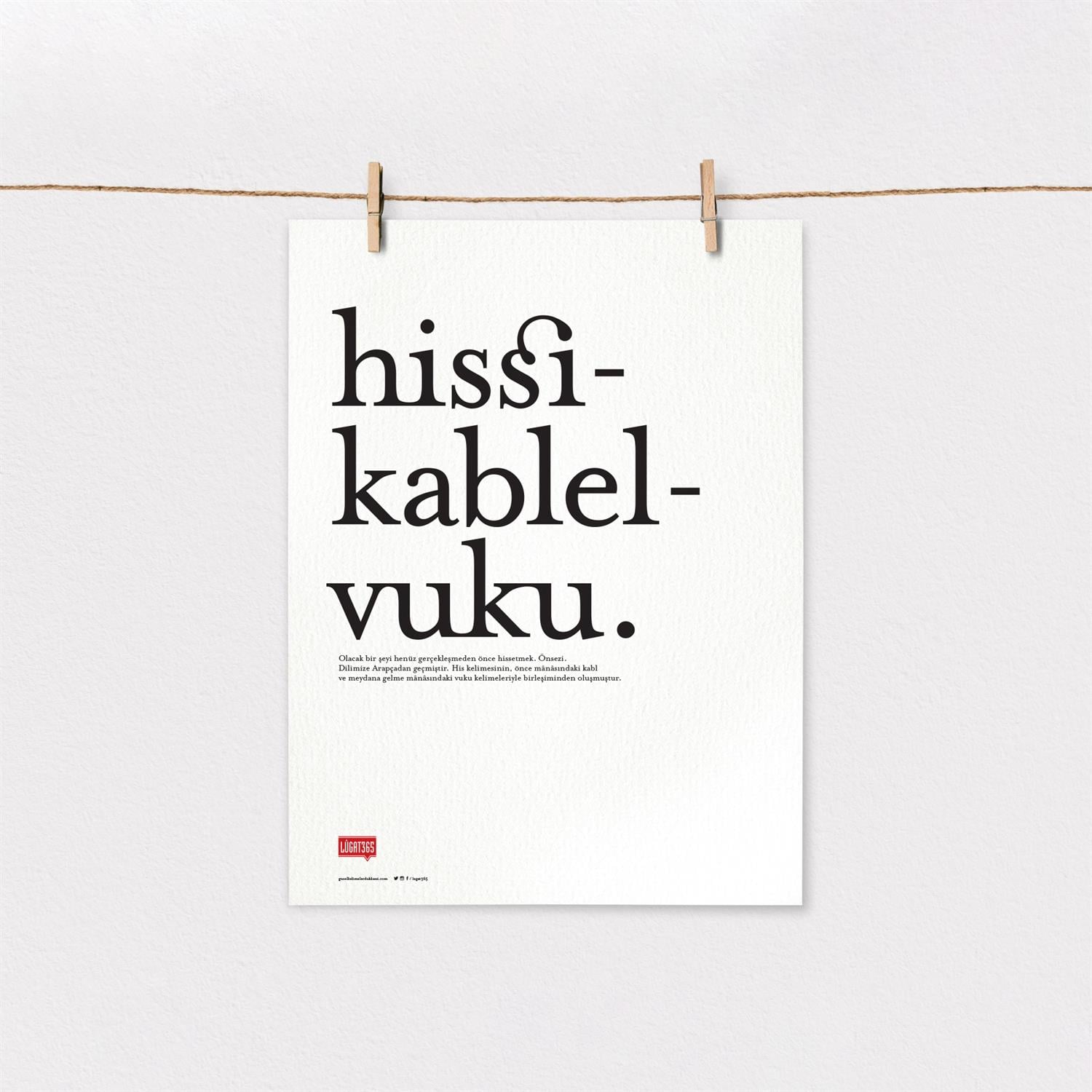 Hissikablelvuku Poster (Çerçevesiz)