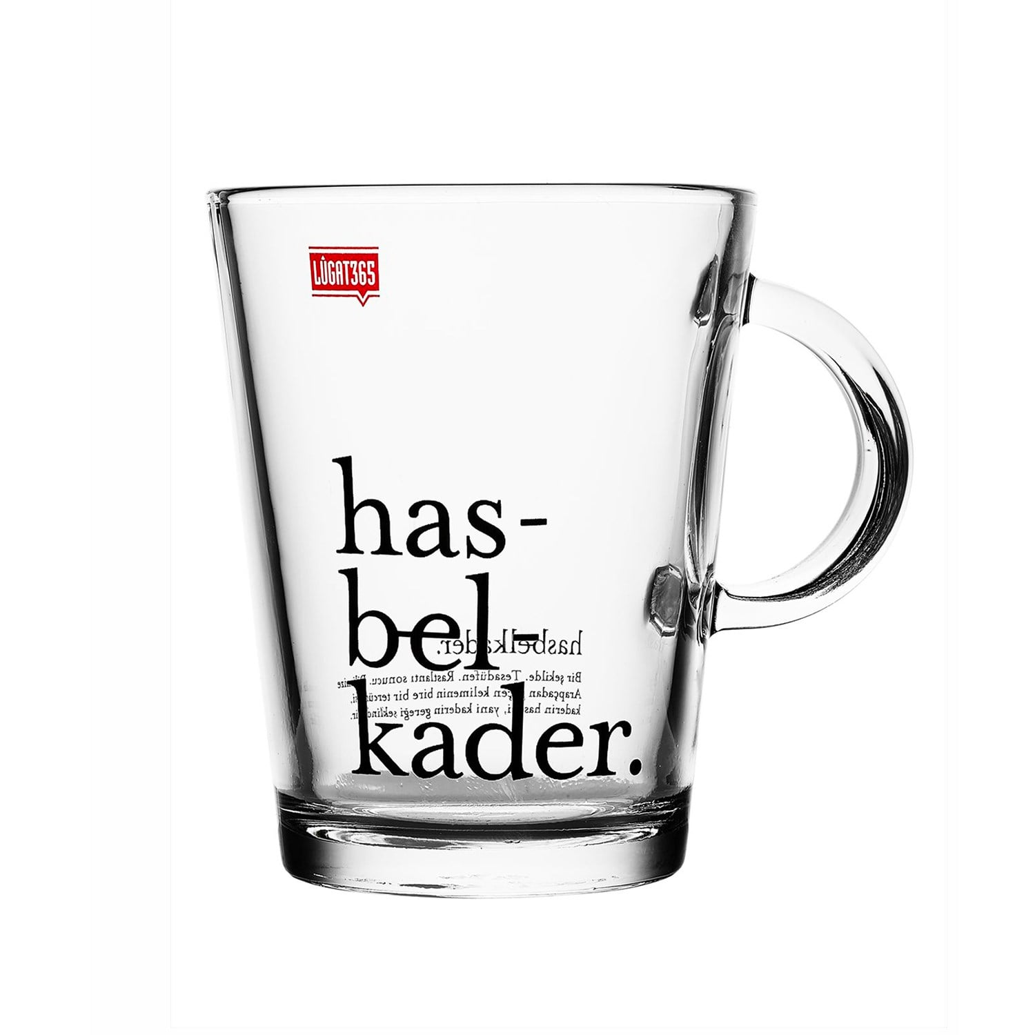 Lûgat365Hasbelkader Büyük Cam Kupa