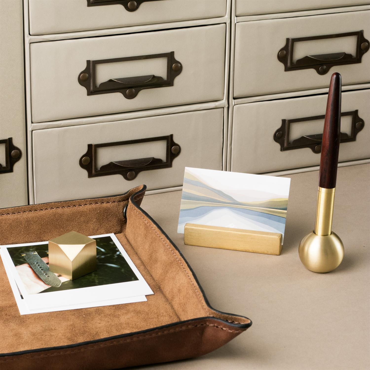 Roarcraft | Pirinç Masaüstü 4lü Set