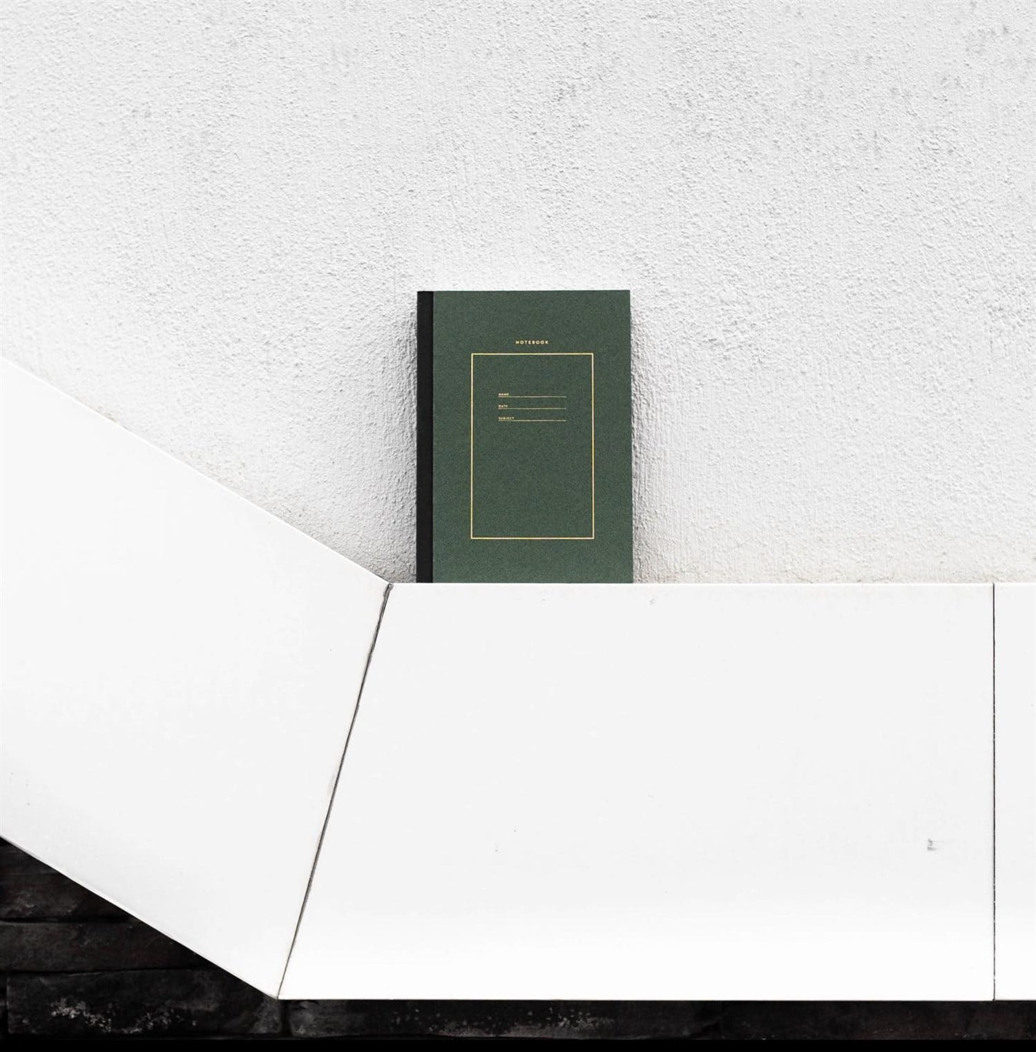 Studio Mottos | Sert Kapaklı Defter - Yeşil