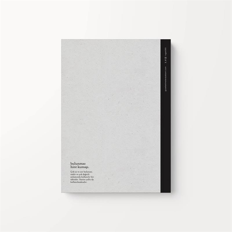 Bulunmaz Hint Kumaşı Defter