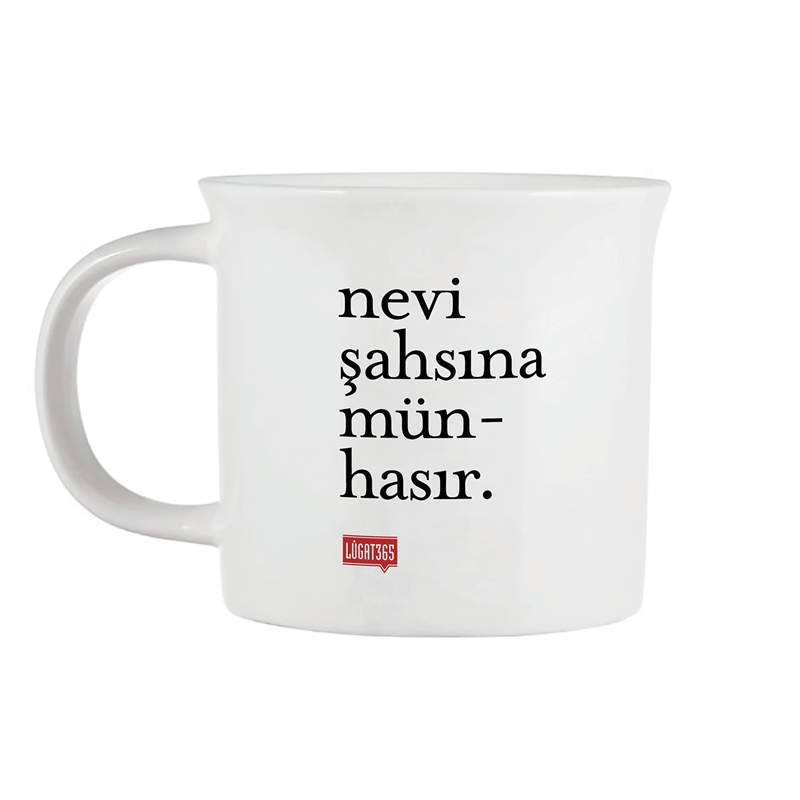 Nevi Şahsına Münhasır Porselen Kupa