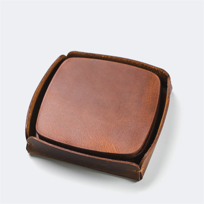 Roarcraft | Deri Bardak Altlığı Seti 5li